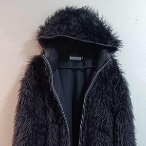 Vintage Furry "Gorillla" style jacket w/ hood XL - Basic Stock - Funky Rave gear